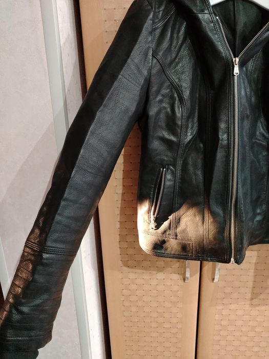 женская кожаная куртка