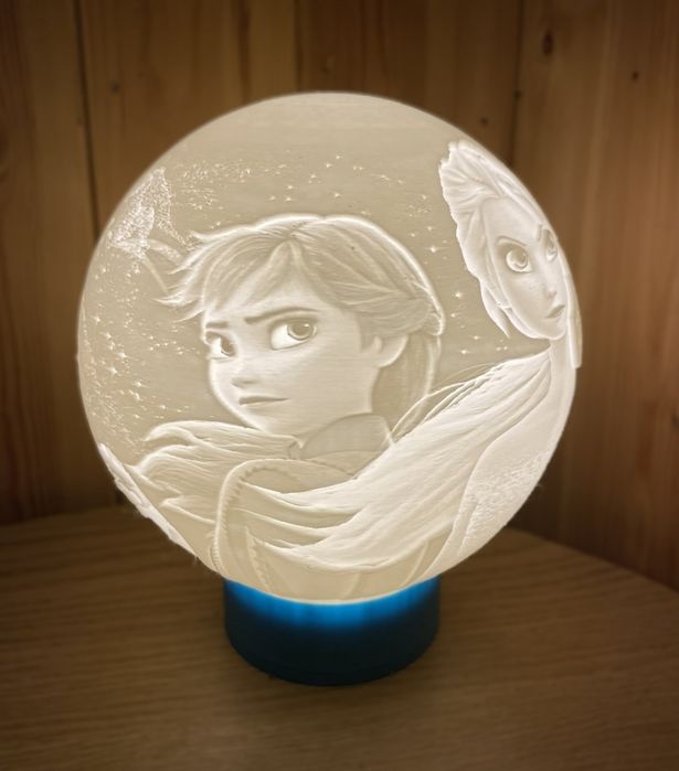 Lampa Frozen - Regatul de gheata