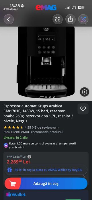 Filtru de cafea KRUPS
