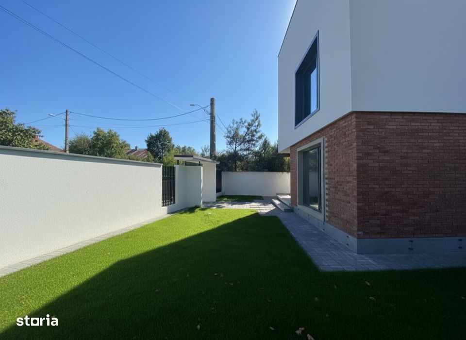 Casa moderna | 140 mp utili | Smart Home|  curte de 420 mp