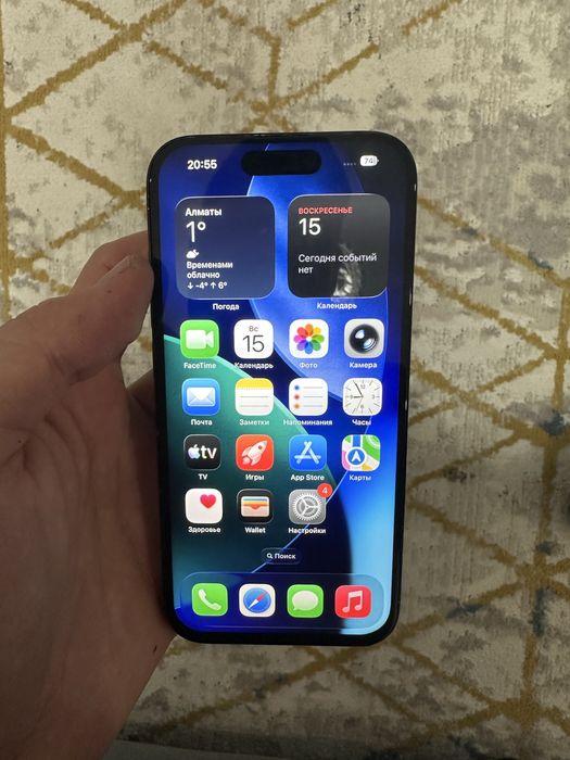 Срочно продам iphone 15 pro 256/81%