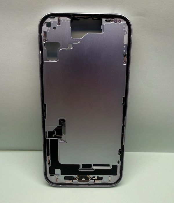 iPhone 15 Blue Albastru rama carcasa baterie enclosure housing frame