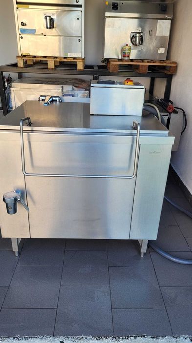 Marmită  , cazan de fierbere , fierbător , 300 l , electric