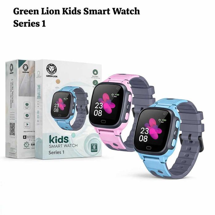 Green Lion Детские Умные Часы 2G GPS 400 мАч. Есть доставка