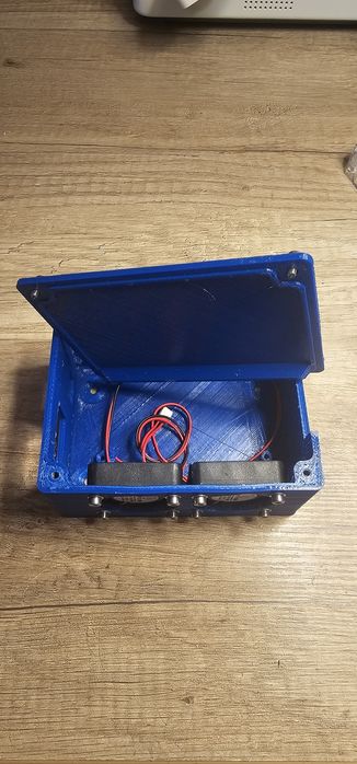 Cutie PETG pentru Arduino Mega 2560 + RAMPS 1.4 cu ventilatie activa