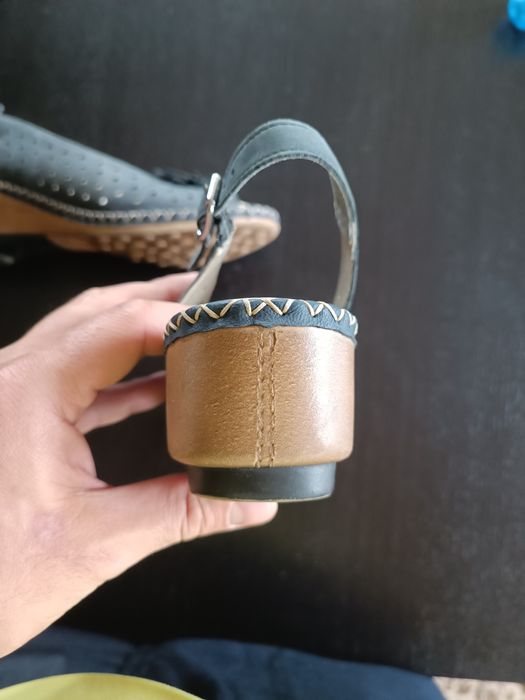 Дамски сандали Rieker 41 номер от естествена кожа