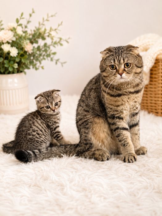 Шотландско клепоухо коте