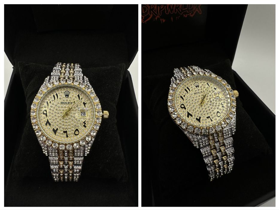 Rolex Datejust 40mm Мойсанит Диамант Арабски Циферблат Различни Модели