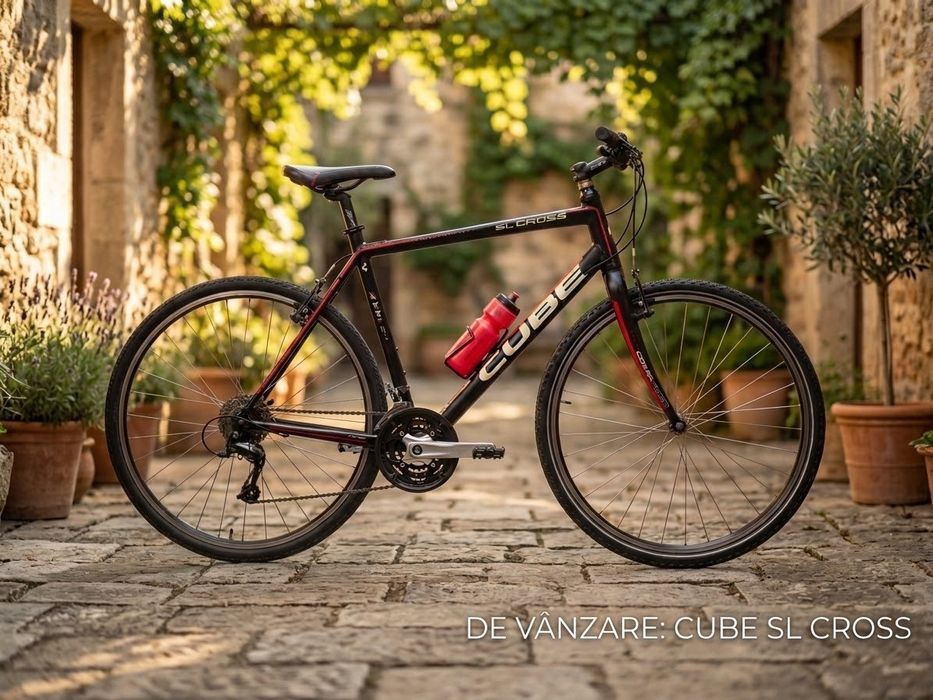 Bicicletă Cube SL Cross – Roți 28" – Echipare Shimano Deore