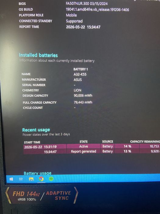 Laptop Gaming Asus TUF A15