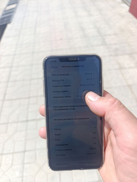 Apple XSMAX yahshi holatda