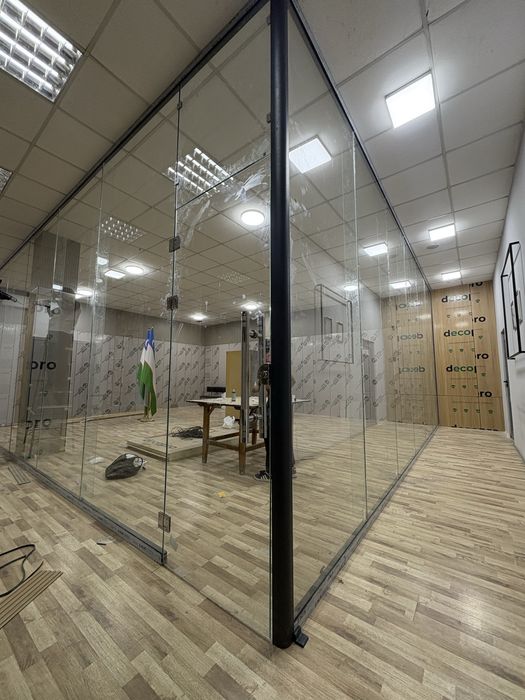 Каленное стекло 10 мм калит ойна перегородки стеклянные kalyonniy oyna