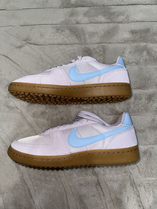 Nike дамски кецове – пастелно розови със синьо, №38