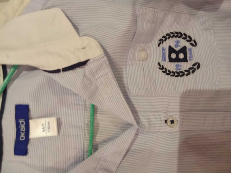 Луксозни ризи за момче 5-6 г.- 8 евро.