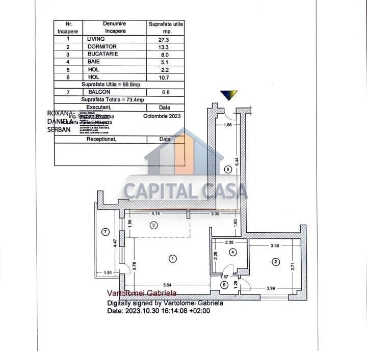 Apartament 2 Camere | Mobilat & Utilat in Pipera
