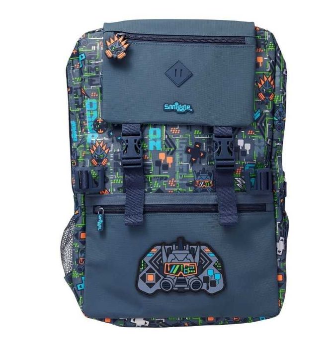 Ученическа Раница Smiggle Grey с подаръци