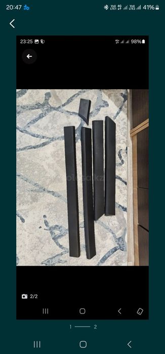 Накладки на пассат б3