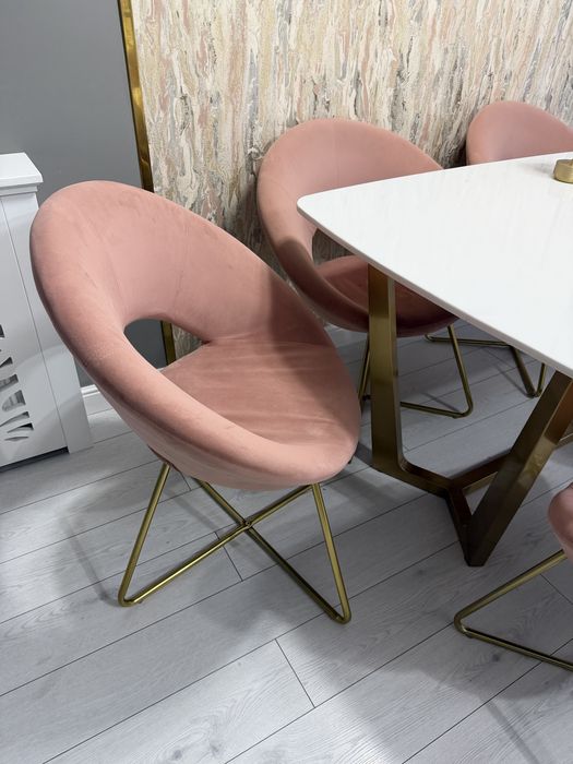 Scaune fotolii dining catifea