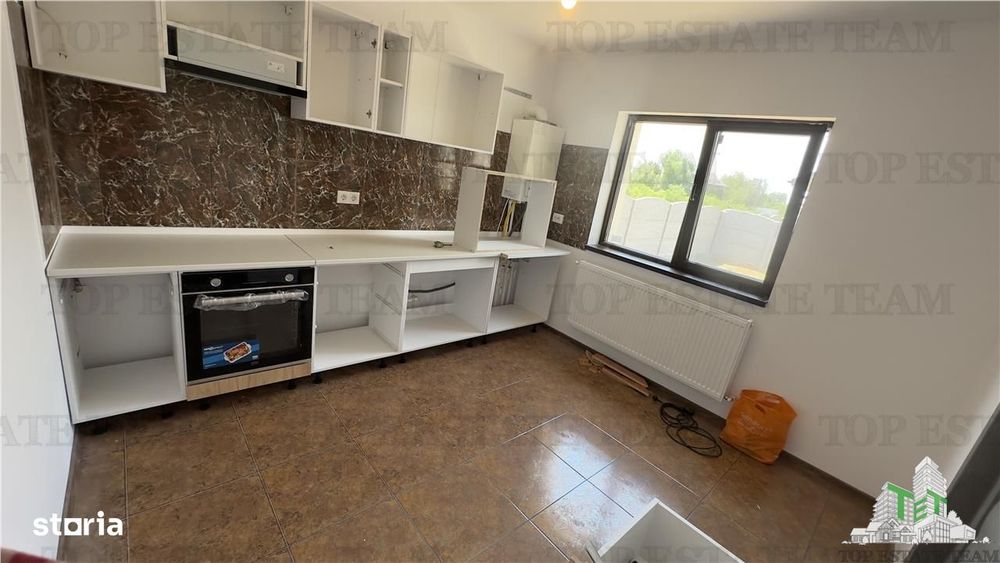 Casa individuala 3 camere pe parter, cu toate utilitatile si 300 mp de