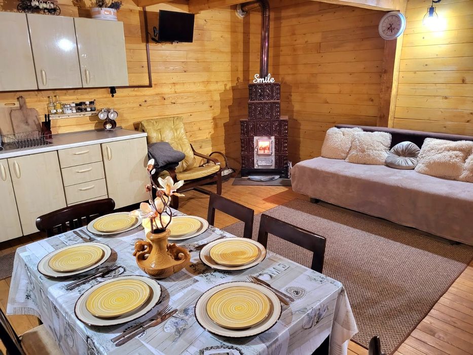 Cabana la munte, pe Valea Moasei, în apropiere de Sibiu