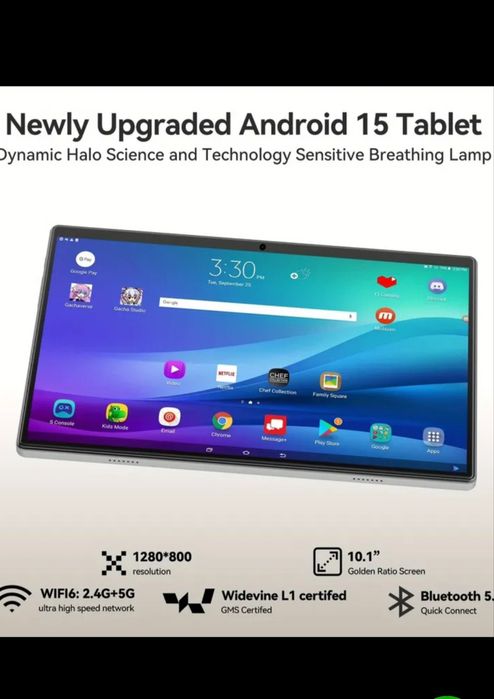 Pachet Complet Tableta 10' &Husa &Folii &Tastatura &Incarcator &Casti