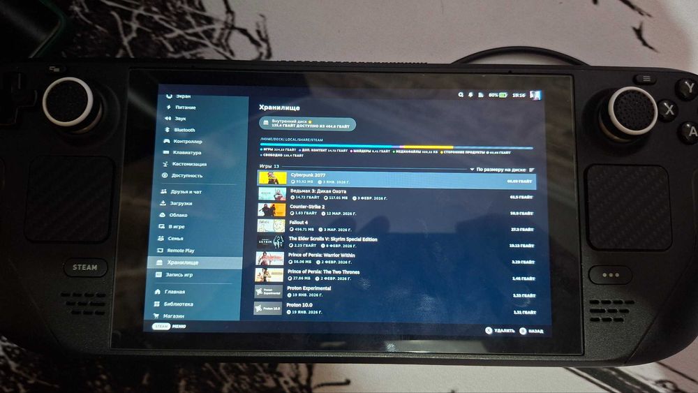 Steam deck 512gb LCD