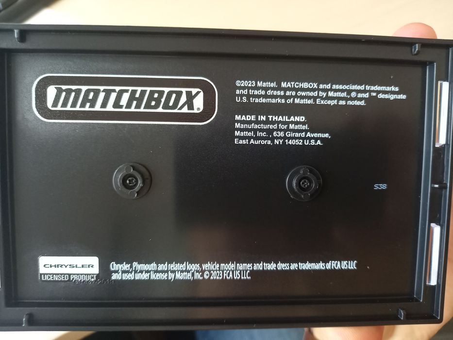 '62 Plymouth Savoy - Matchbox - количка 1/64