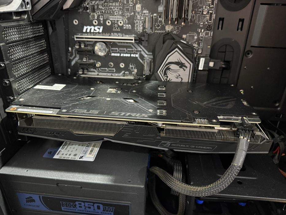 Desktop PC intel i5 9400F 250ssd, 16gb Ram Strix 1060 6gb