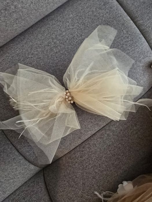 Рокля Salzarra с аксесоар за коса 128 см