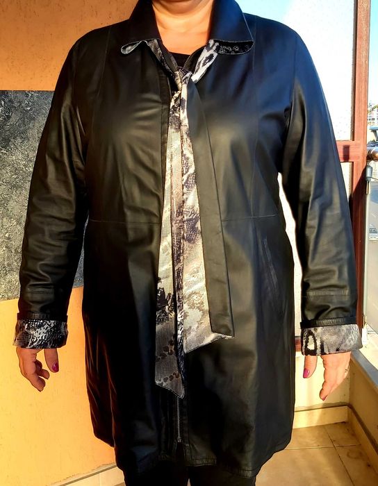 Дамско кожено яке