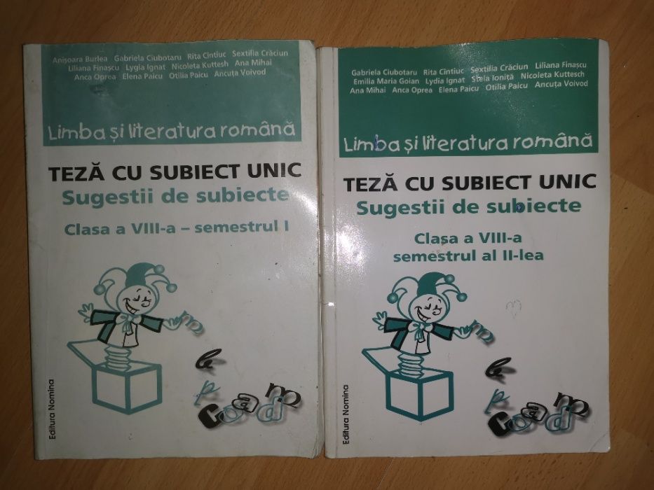 Manuale/culegeri matematica/romana cl. V-VIII