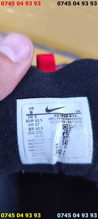 adidasi NIKE AIR MAX 42,5 stare buna uzura minima se vand ca in poze