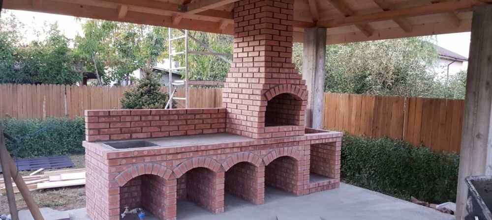 Grătar de grădină aparent