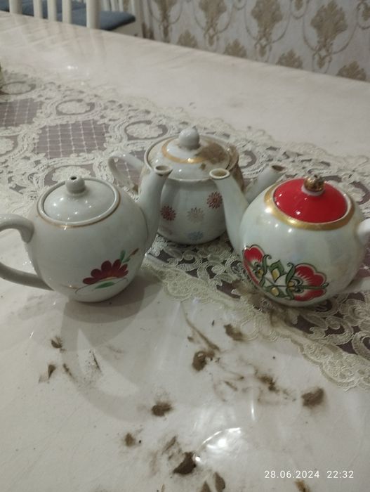 Чайники из времён СССР.Б/У