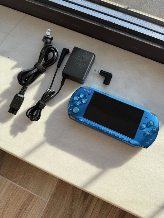 Sony PSP 3000 Vibrant Blue – Ediție Japoneză extrem de rară