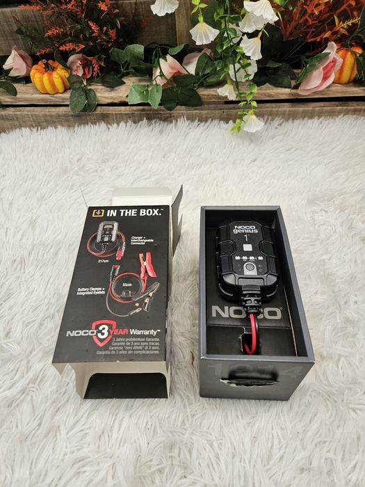Ново интелигентно зарядно за акумулатор NOCO GENIUS1 (6V/12V, 1A)