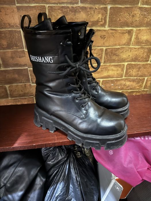 сопоги женские утепленные на высокой посадке