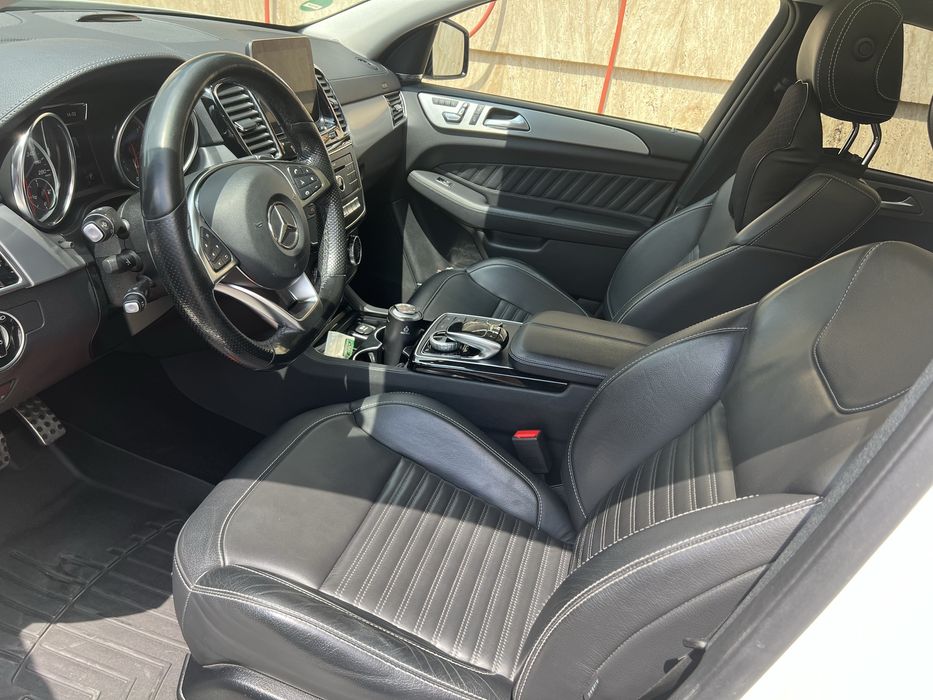 Mercedes-Benz GLE CoupeAMG 43 4MATIC|2018|78.000 km|Alb/PieleNeagrǎ |