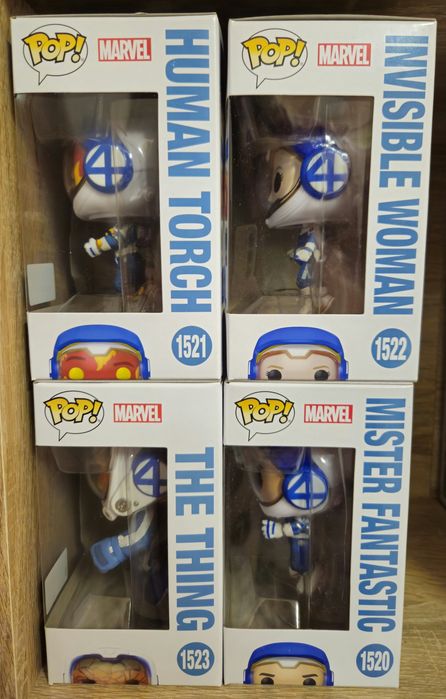 Funko Pop фигурки Fantastic Four: First Steps