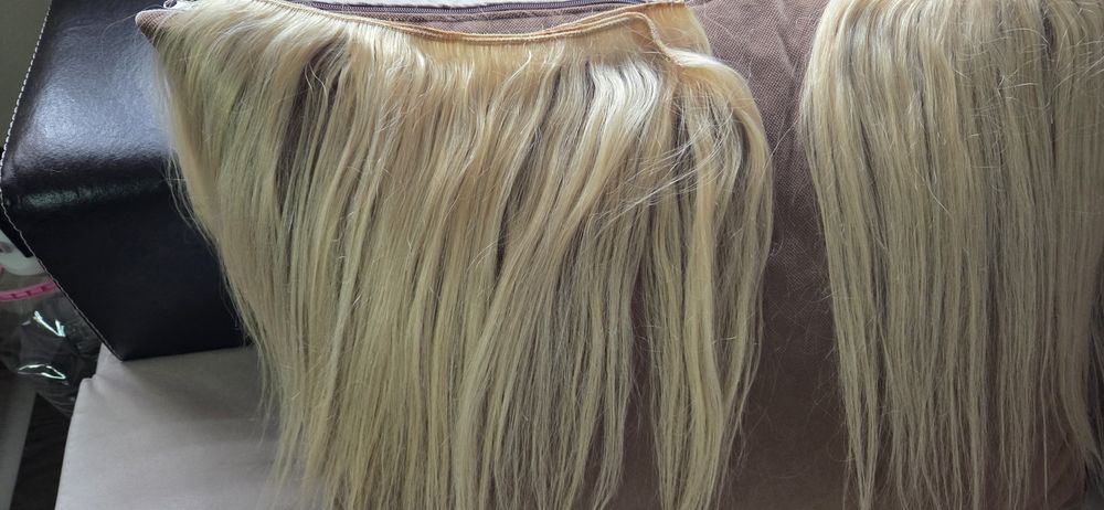 Естествена руса коса