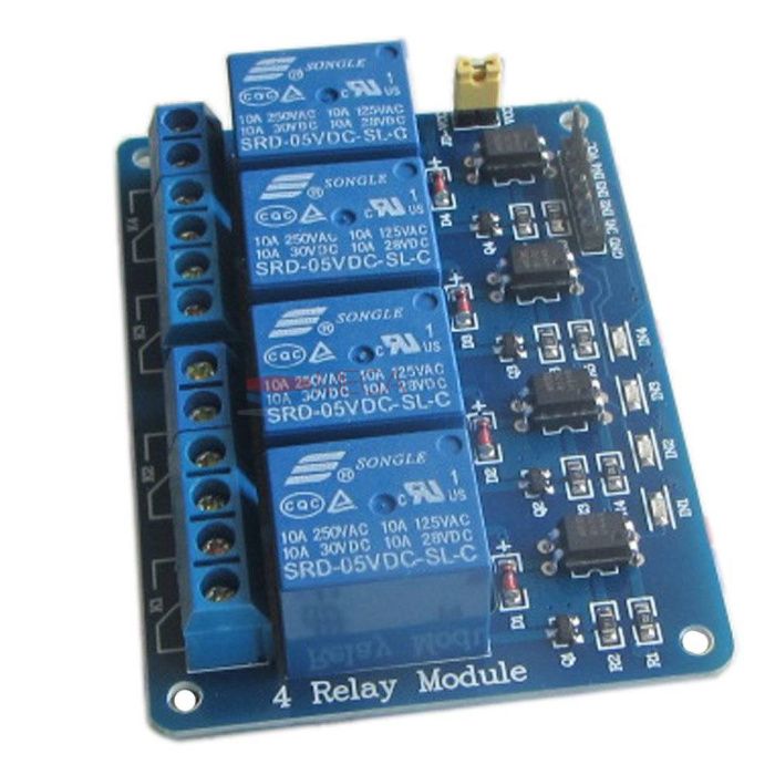 Modul Releu 12V 4 Canale Modul Releu 4 Canale 12V Releu 12V