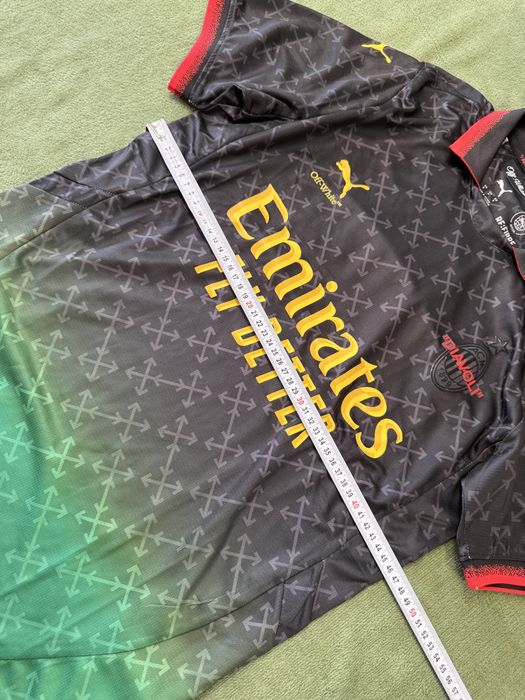 Tricou Ac Milan x Off White x Puma S nou new