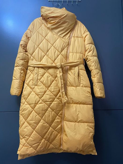 Дамско дълго зимно яке