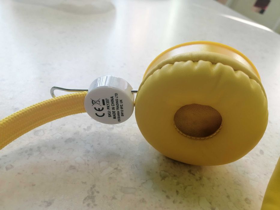 Casti pentru copii Pokémon Pikachu, design oficial