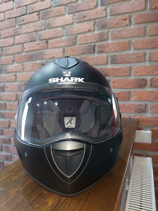Casca Shark  Evoline 3 negru mat M