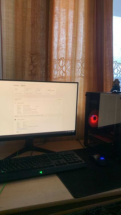 PC Gaming - Ryzen 5 5500, 16GB RAM, 1.25TB SSD + Monitor 144Hz IPS