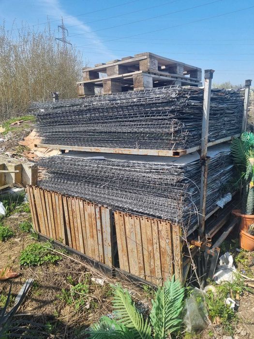 Panou gard bordurat zincat 2000×2000 ocazie