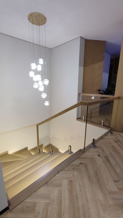 Лестницы обшивка из массива