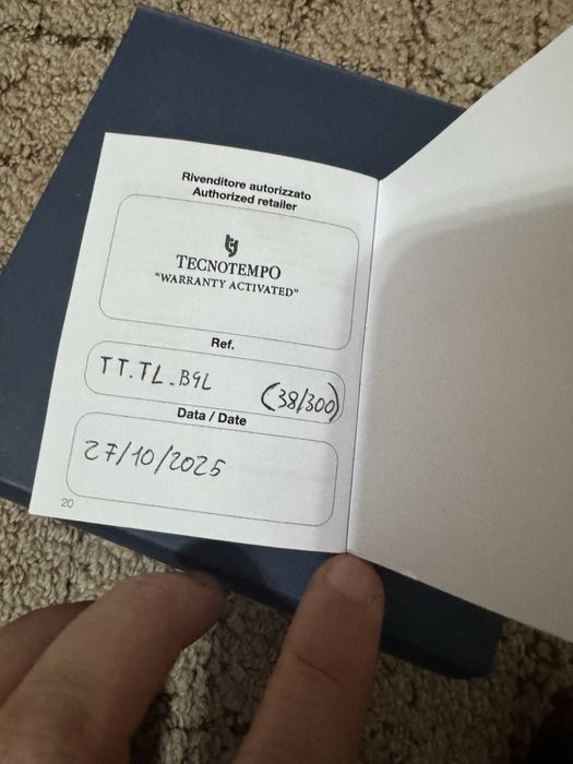 Schimb/vand TECNOTEMPO - Telemetrix-Chronographic-NOU cu Garantie