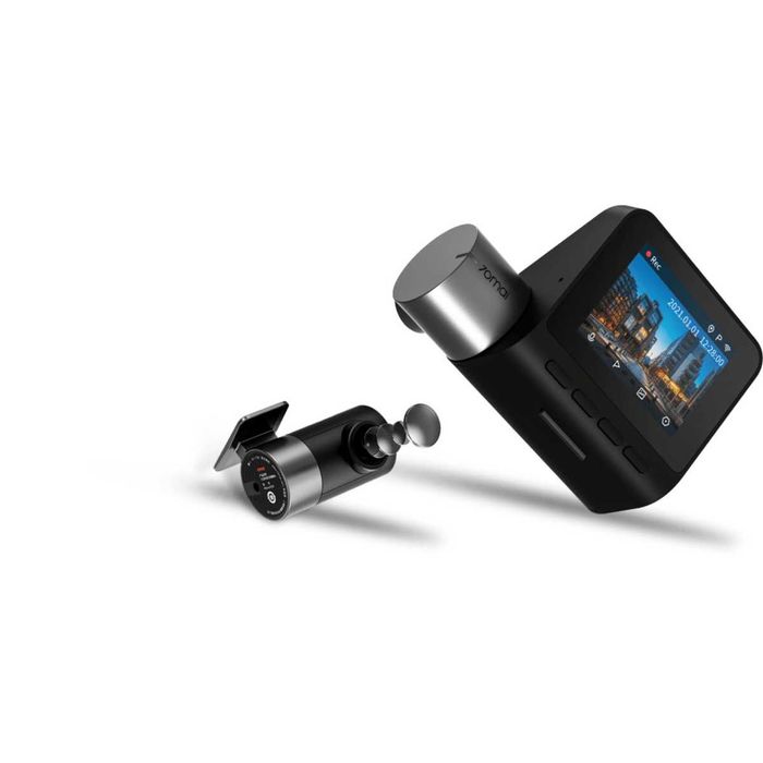 Видеорегистратор автомобильный Mi 70mai Pro Plus A500S + задняя камера